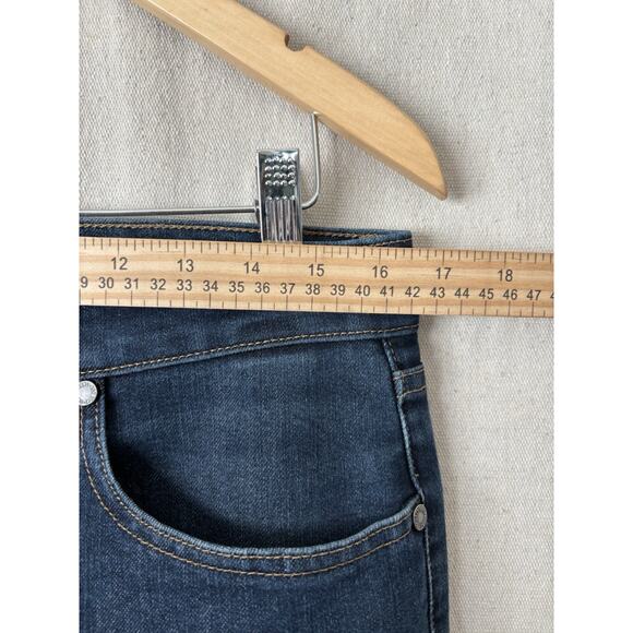 Cohen & Sons Cafe Slim Mens Preppy Designer Hipster Jeans Size 32 X 32 Dark Wash - Picture 5 of 10